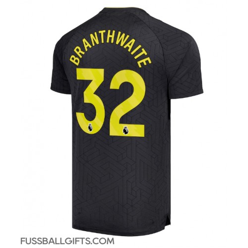 Everton Jarrad Branthwaite #32 Fußballbekleidung Auswärtstrikot 2024-25 Kurzarm